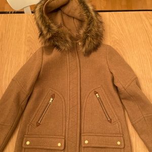 NWT J. Crew New Chateau Parka in Italian Stadium-cloth